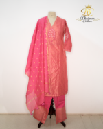The Gulabi Zari Suit Set