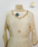Champagne Zari Sharara Suit - Image 2