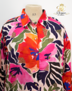 Monochrome Optical Art Shirt Set - Image 2