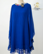 Cobalt Blue One-Piece Embroidered - Image 3