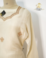 Champagne Zari Sharara Suit - Image 5