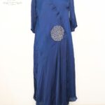 The Midnight Bloom Silk-Blend Designer Maxi