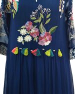 The Azure Flora Anarkali Set - Image 2