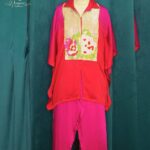 The Fuchsia Flora Kaftan Set