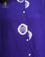 The Indigo Swirl Shibori Kaftan Set - Image 2