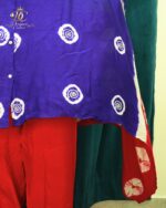 The Indigo Swirl Shibori Kaftan Set - Image 3