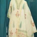 Pastel Cypress Hand-Block Suit