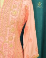 The Peach Blossom Chanderi Set - Image 5