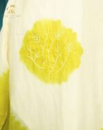 Hand-Embroidered Tie-Dye Kurta Set - Image 4