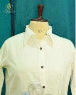 The Nautical Hand-Embroidered Shirt Dress - Image 4