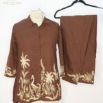 Hand-Embroidered Contemporary Co-Ord Set