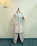 Blush Pink Floral Appliqué Co-Ord Set