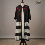 Option 3 (Boho Chic): Hearts & Waves Hand-Dyed Long Layering Outfit