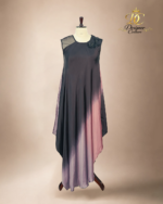 Twilight Ombré Asymmetric Designer Tunic