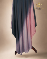 Twilight Ombré Asymmetric Designer Tunic - Image 2