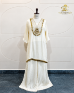 Ivory Gold Coin Embroidered Kurta Set