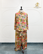 Tropical Bloom Silk Co-Ord Set
