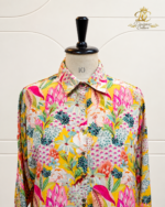 Tropical Bloom Silk Co-Ord Set - Image 2