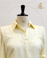 Ivory Silk Floral Appliqué Co-Ord Set - Image 2